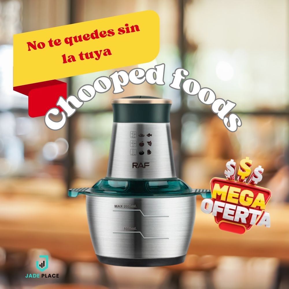 CHOOPED FOODS™-PICADORA Y PROCESADORA DE ALIMENTOS