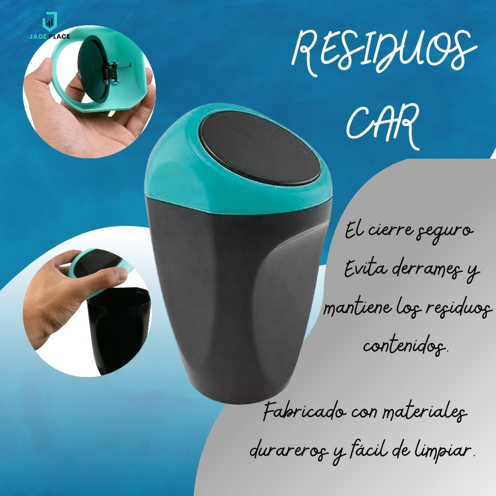 RESIDUOS CAR™- MINI BASURERO PARA EL AUTO